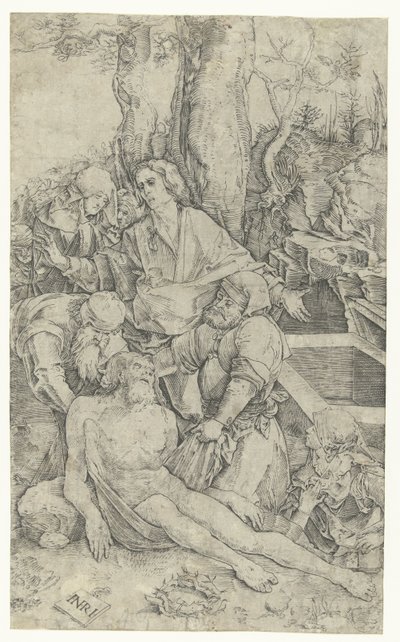 Entierro de Cristo de Nicoletto da Modena (attributed to)