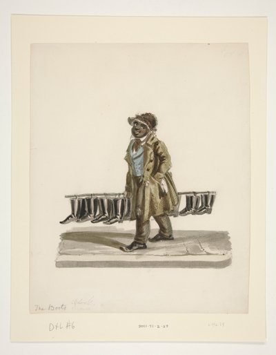 El limpiador de botas de Nicolino Calyo