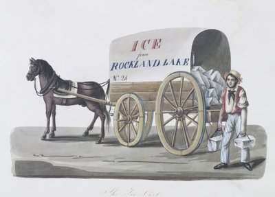 El Carro de Hielo, 1840-48 de Nicolino Calyo