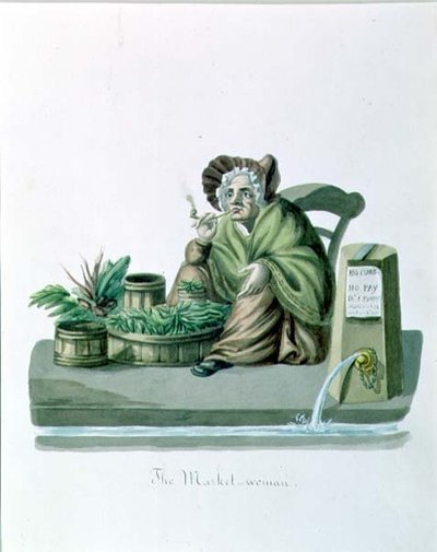 La mujer del mercado de Nicolino Calyo