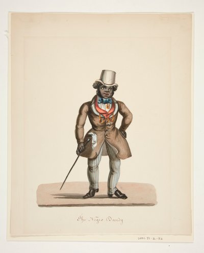 El Dandy negro de Nicolino Calyo