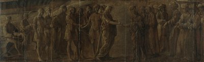 Encuentro entre un rey y una reina, c.1490-1510 de Nicolo Rondinelli
