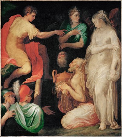 La continence de Scipio - La continencia de Escipión ... de Nicolò dell