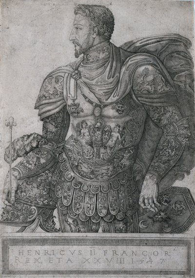 Enrique II, Rey de Francia, a la edad de 28 años, 1547 de Nicolo della Casa