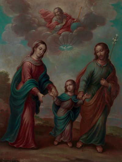 El regreso de la Sagrada Familia de Egipto, 1773 de Nicolás Enríquez