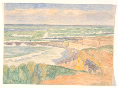 Acantilados en Bovbjerg de Niels Jakob Jakobsen Bjerre