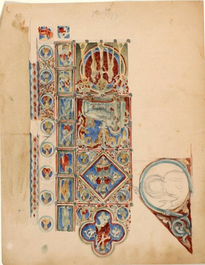 Copia de mosaico paleocristiano de Niels Larsen Stevns