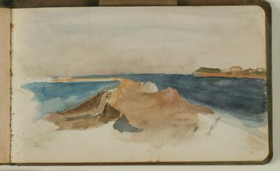Vista sobre el Øresund, desde los Fuertes de Niels Larsen Stevns