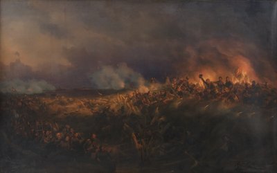 La tormenta en Frederiksstad el 4 de octubre de 1850 de Niels Simonsen