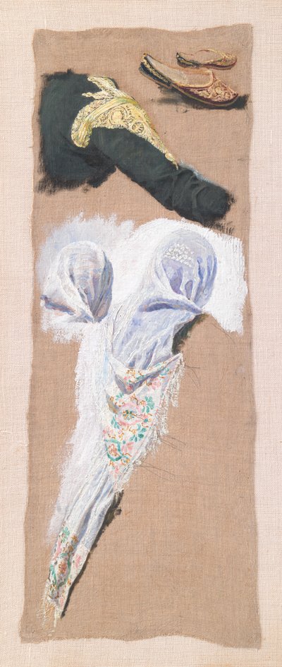 Estudios de drapeado. Megara de Niels Skovgaard