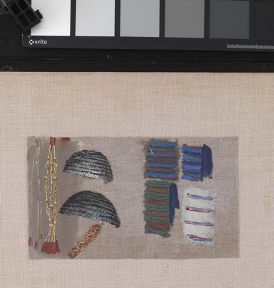 Estudios de vestimenta. Megara de Niels Skovgaard