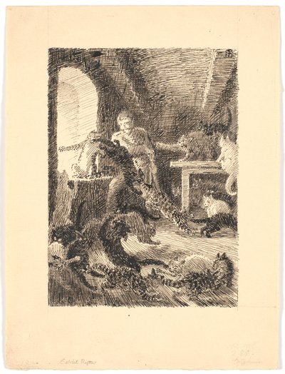 Gabriel jinete y las brujas de Niels Skovgaard