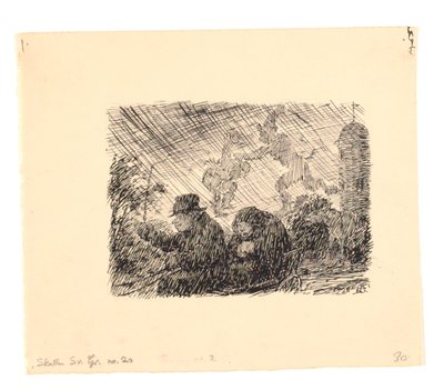 Ilustración para El tesoro encontrado de Niels Skovgaard