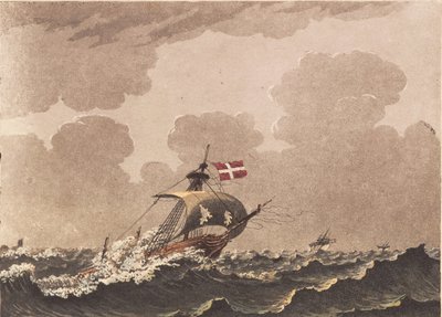 Un barco dañado, señalando loots de Niels Truslew