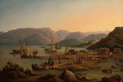 La llamada de los primeros apóstoles, 1866 de Nikanor Grigoryevich Chernetsov