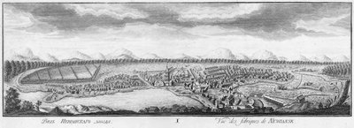Vista de las fábricas de hierro de Nevyansk, 1769 de Nikita Fyodorovich Chelnakov
