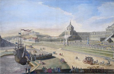 Vista de Oranienbaum, 1761 de Nikita Fyodorovich Chelnakov