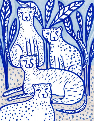 Los guepardos de la Selva Azul de Nikita Jariwala