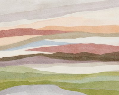 Paisaje desértico en tonos apagados de Nikita Jariwala