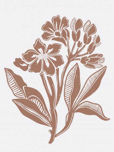 Ilustración floral rústica de Nikita Jariwala