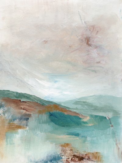 Paisaje abstracto y sereno de Nikita Jariwala