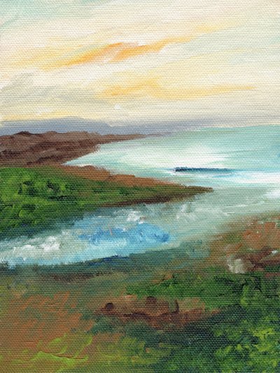 Paisaje costero sereno de Nikita Jariwala