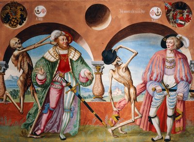 La muerte, el duque y el conde de Niklaus Manuel