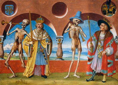 La muerte, el emperador y el rey de Niklaus Manuel