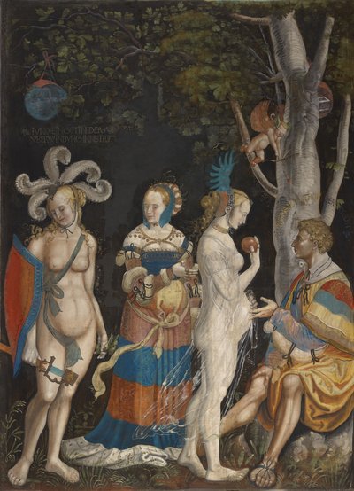 El juicio de Paris de Niklaus Manuel