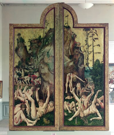 El martirio de los diez mil de Niklaus Manuel