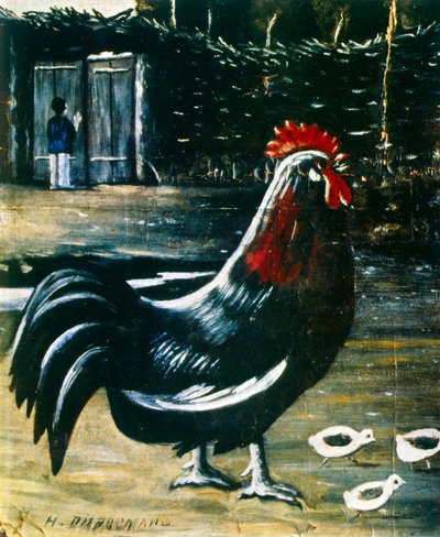 Gallo de Niko Pirosmani