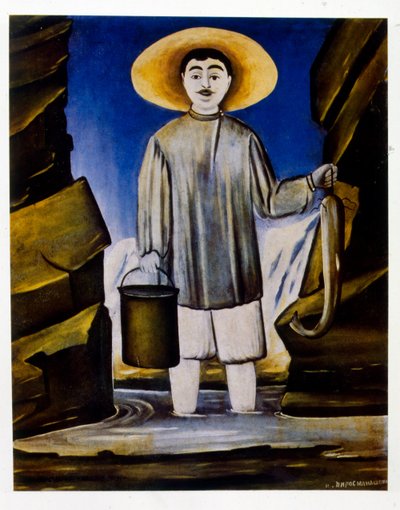 Pescador de Niko Pirosmani