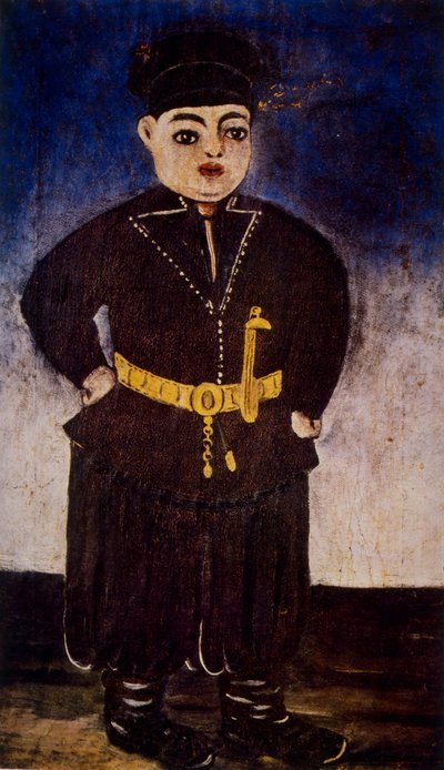 Joven circasiano de Niko Pirosmani