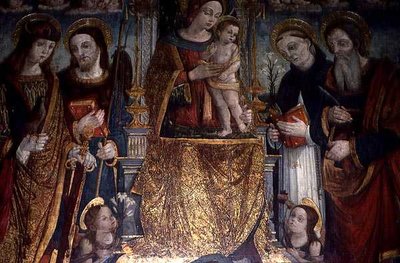 Madonna entronizada de Nikola Bozidarovic