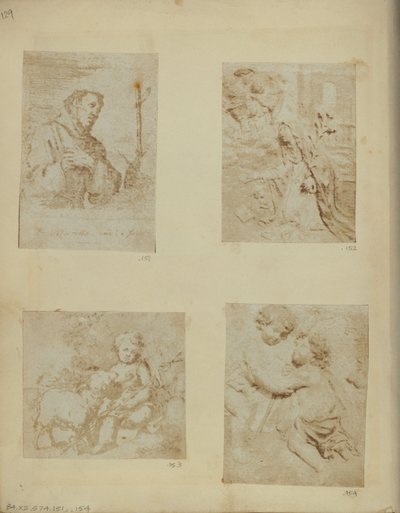 San Francisco. De una supuesta única aguafuerte de Murillo de Nikolaas Henneman