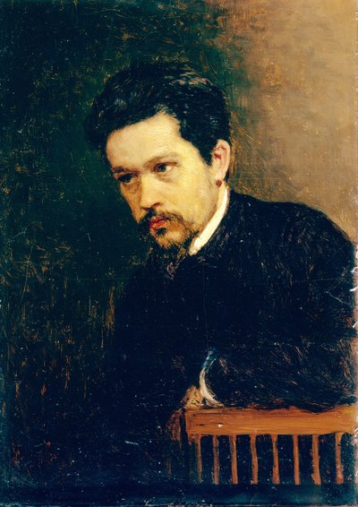 Autorretrato, 1895 de Nikolai Aleksandrovich Yaroshenko