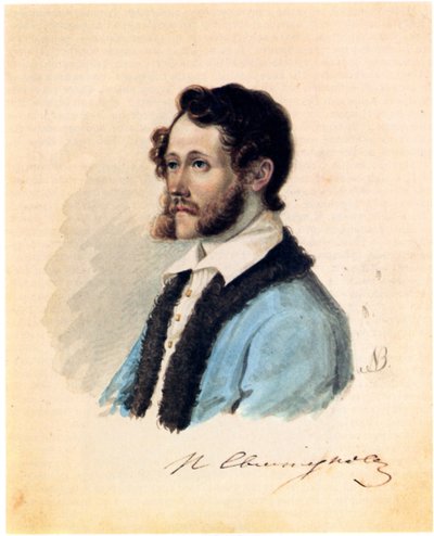 Retrato del Decembrista Pyotr Svistunov 1803-1889, 1836 de Nikolai Alexandrovich Bestuzhev