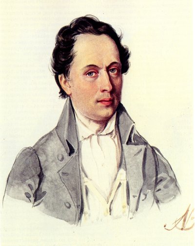 Retrato de Leopold Niemirowski de Nikolai Alexandrovich Bestuzhev