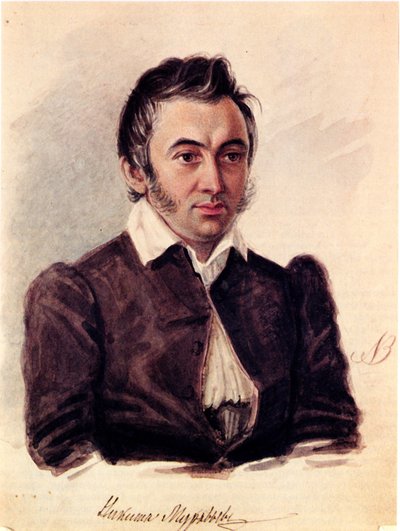 Retrato del decembrista Nikita Muravyov 1797-1843, 1836 de Nikolai Alexandrovich Bestuzhev