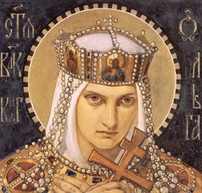 Santa Olga, Princesa de Kiev, Segunda Mitad del siglo XIX de Nikolai Alexandrovich Bruni