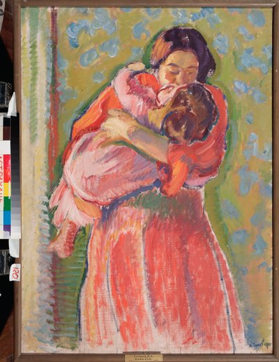 Le Baiser (El beso) - Pintura de Nikolai Alexandrovich Tarakhov de Nikolai Alexandrovich Tarkhoff