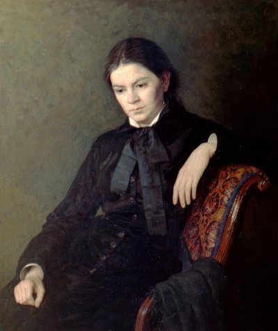 Retrato de una dama desconocida de Nikolai Alexandrovich Yaroshenko