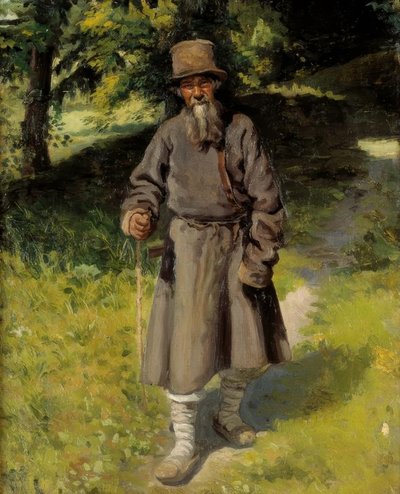 El vagabundo de Nikolai Alexandrowitsch Jaroschenko