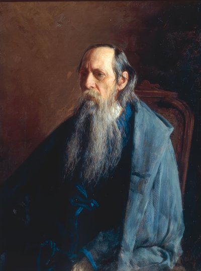 Mijaíl E. Saltykov-Shchedrín de Nikolai Alexandrowitsch Jaroschenko