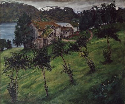 Manzano en Bjorset en Jolster de Nikolai Astrup