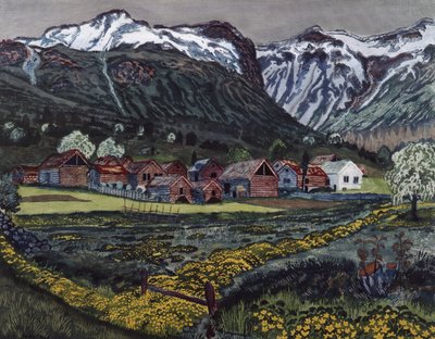 noche de ranúnculo de Nikolai Astrup