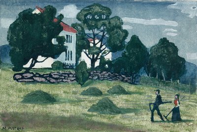 casa del trabajo de Nikolai Astrup