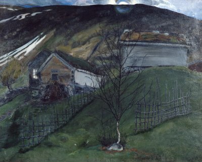 luz de la luna de Nikolai Astrup