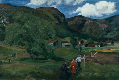niños jugando de Nikolai Astrup
