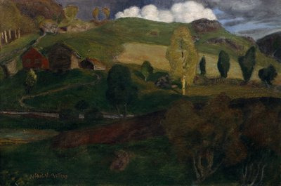 tarde de primavera de Nikolai Astrup